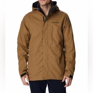 Men’s Columbia Loma Vista Interchange 3-in-1 Heavyweight Brown Jacket, M NEW